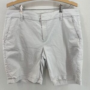 J. Crew Chino Shorts Womens 12 Beige Re Imagined Casual Everyday